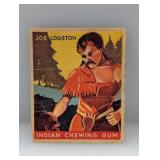 1933 Goudey Gum Joe Logston INDIAN GUM SERIES DMG