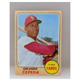 1968 Topps Orlando Cepeda HOF 200 Corners/Edges