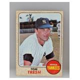 1968 Topps Baseball Tom Tresh 69 Indents/Corners