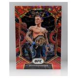 2021 UFC Select Red Disco 141/199 Dustin Poirier