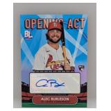 2023 Topps Big League Alec Burleson RC Autograph