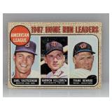 1968 Topps YAS./KILLEBREW/HOWARD Surface/Corners