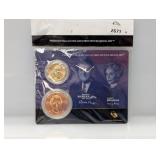 Reagan Presidential $1 & 1st Spouse Medal