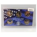 2003 US Mint State Quarters PF Set