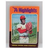 1975 Topps Bob Gibson 3000th SO Corners/Edges