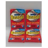 (4) 1988 Donruss Baseball Packs