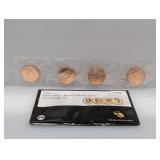 2010 (4) 1st Spouse Bronze Medal Set