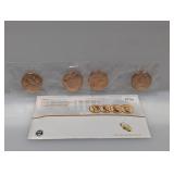 2011 (4) 1st Spouse Bronze Medal Set