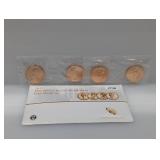 2012 (4) 1st Spouse Bronze Medal Set