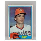 1981 Topps Nolan Ryan #240 Creases/Corners/Edges