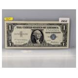 1957 Blue Seal $1 Silver Certificate