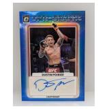 2023 UFC Donruss Optic Blue/99 Auto Dustin Poirier