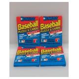 (4) 1989 Donruss Baseballï¿½Packs
