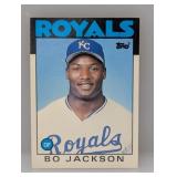1986 Topps Traded Bo Jackson RC #50T Edges