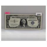 1957 Blue Seal $1 Silver Certificate