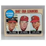 1968 Topps LEADERS NIEKRO/BUNNING Corners/Surface