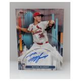 2025 Topps Finest Michael McGreevy RC Autograph