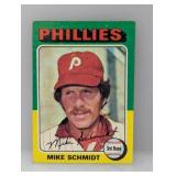 1975 Topps Baseball #70 Mike Schmidt HOF Corners
