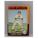 1975 Topps Yount RC HOF Corners/Edges/Crease