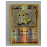 Pokemon 2016 Sandshrew Reverse Holo MP*