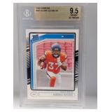 2024 Audric Estime Donruss Rated Rookie RC BGS 9.5