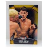 2012 UFC Topps Finest Gold Ref/88 Michael Bisping