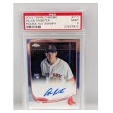 2013 Allen Webster Topps Chrome RC Auto PSA 9