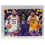 2024-25 Optic Illu. LeBron James Bronny James Jr
