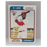 2023 Topps Jordan Walker RC #35 Edges