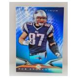 2014 Topps Platinum Rob Gronkowski #20