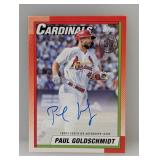 Paul Goldschmidt Auto 2025 Topps 35th Ann 1990 Ed