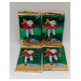 (4) 1992 Donruss The Rookies Packs