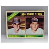 1966 Topps RC STARS JOE COLEMAN/JIM FRENCH DMG