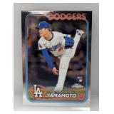 2024 Topps Chrome Yoshinobu Yamamoto Rookie #18