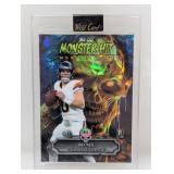 2024 Wild Card 1/1 Skelton Cracked Ice RC Bo Nix