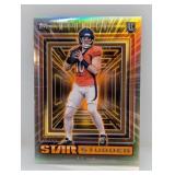 2024 Topps Midnight Star Orange 15/50 RC Bo Nix