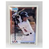 2010 1st Bowman Chrome USA Francisco Lindor Prosp