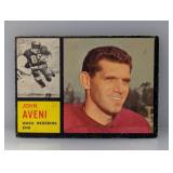 1962 Topps Football John Aveni SHORT PRINT Damage