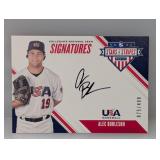 2020 USA Alec Burleson Autograph SP 075/499