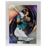 2022 Bowman Platinum Cal Raleigh Rookie #83