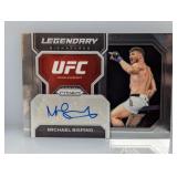 2023 UFC Prizm Legendary Signature Michael Bisping