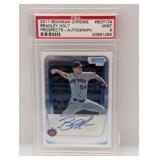 2011 Bradley Holt Bowman Chrome Auto PSA 9