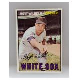 1967 Topps Baseball HOYT WILHELM HOF 422 Edges