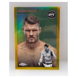 2024 UFC Topps Chrome Gold 24/50 Michael Bisping