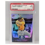 2012 Yoenis Cespedes Bowman Platinum RC #21 PSA 9