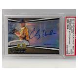 2012 Clay Holmes Bowman Platinum Ref Auto PSA 9
