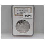 NGC 2007-P PF69 Ultra Cam Jamestown $1
