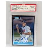 2006 Matt Garza Bowman Chrome Prospects Auto PSA 9