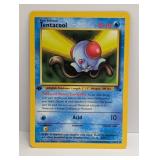Pokemon 1999 1st Edition Tentacool 56 LP*
