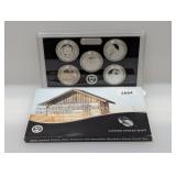 2015 US Mint Amer the Beautiful Quarter Set